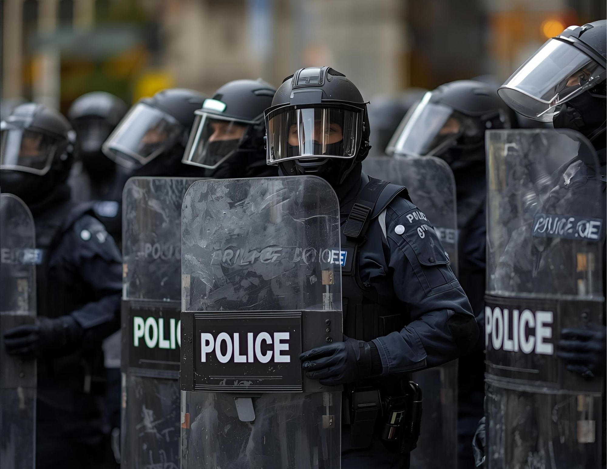 Nuevas tecnologías en escudos antimotines